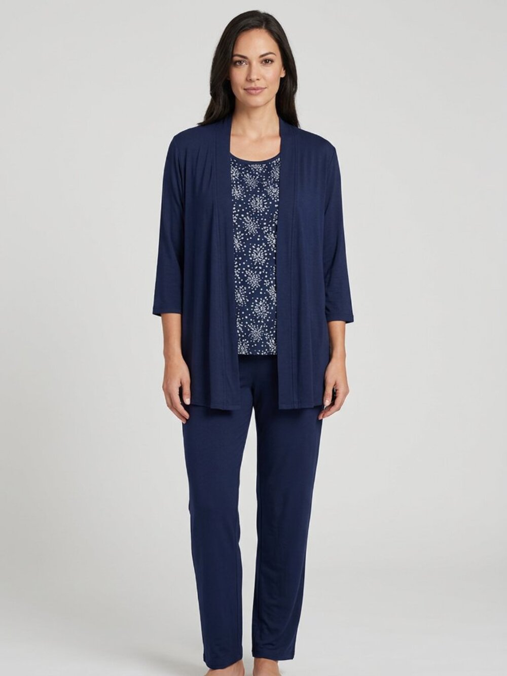 Carole Hochman NWT 3 Piece Pajama Set